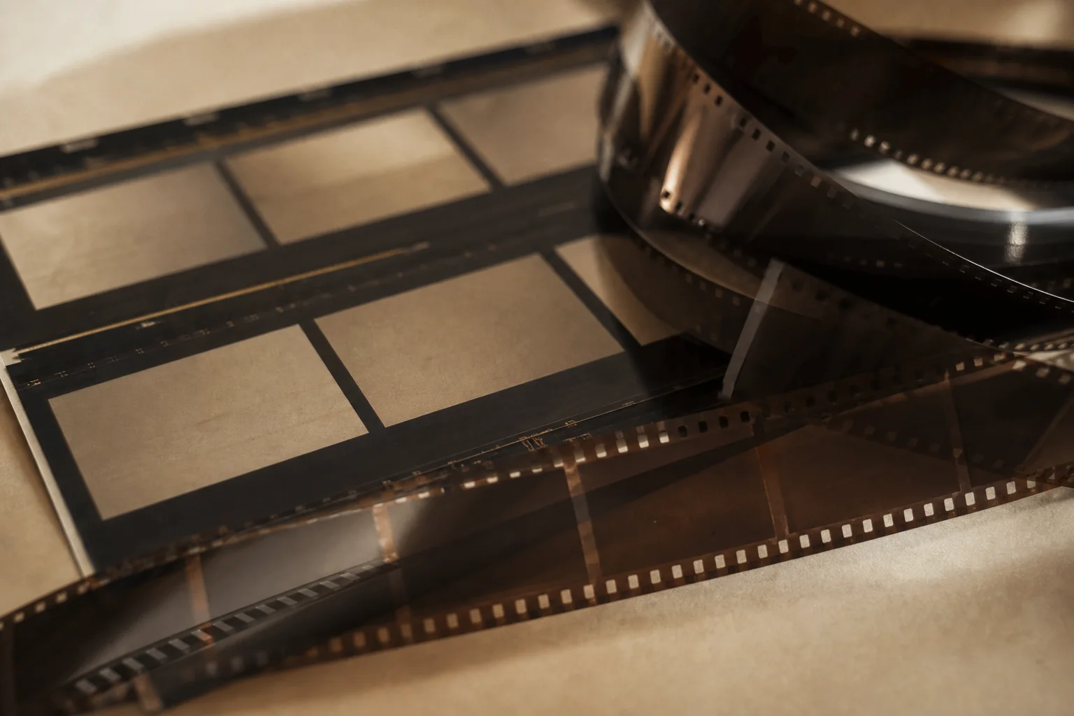 A film contact sheet